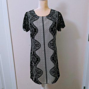 Forever 21 Black & White Sheath Dress